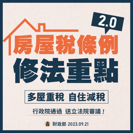 房屋稅條例2.0修法重點 (1)