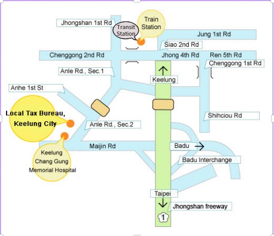 Head Office Map