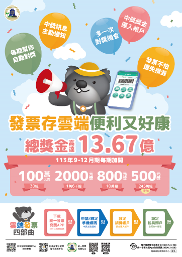 雲端發票專屬獎